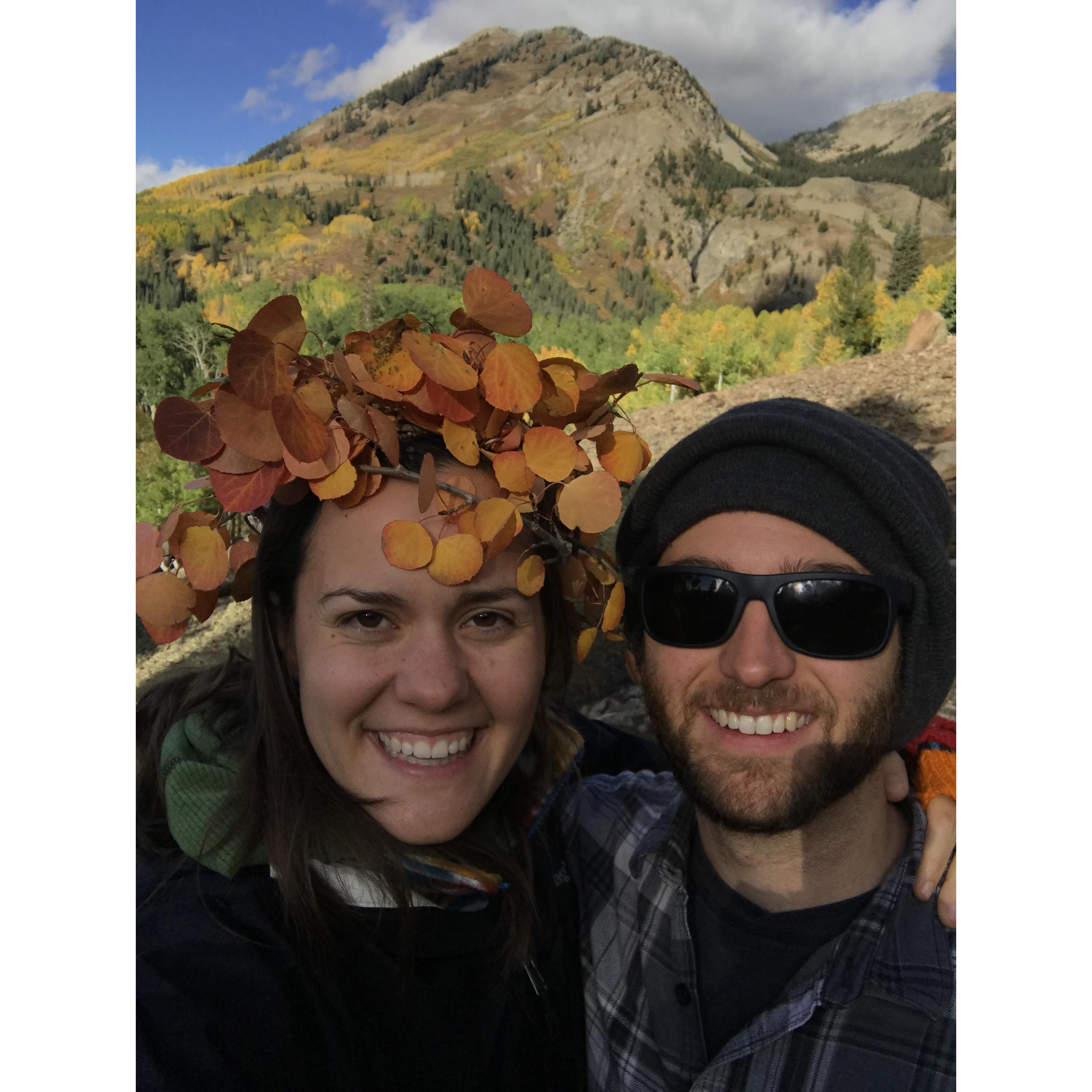 We went up to camp in Crested Butte and admire the aspens when we stumbled upon the Vinotok Fall Harvest Festival, it was an unforgettable experience!