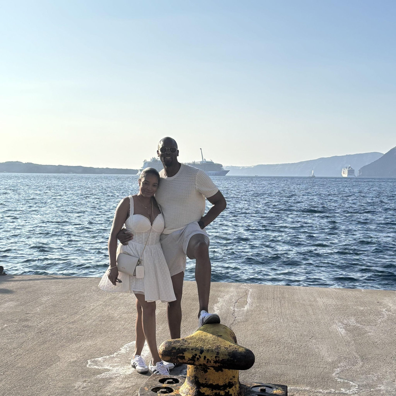 In Santorini, Greece