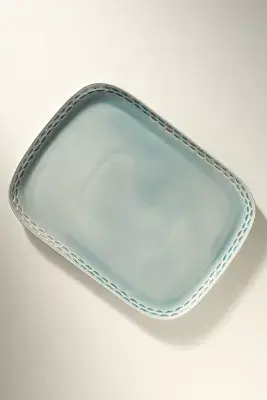 The Mediterranean Dish Chiseled Stoneware Platter