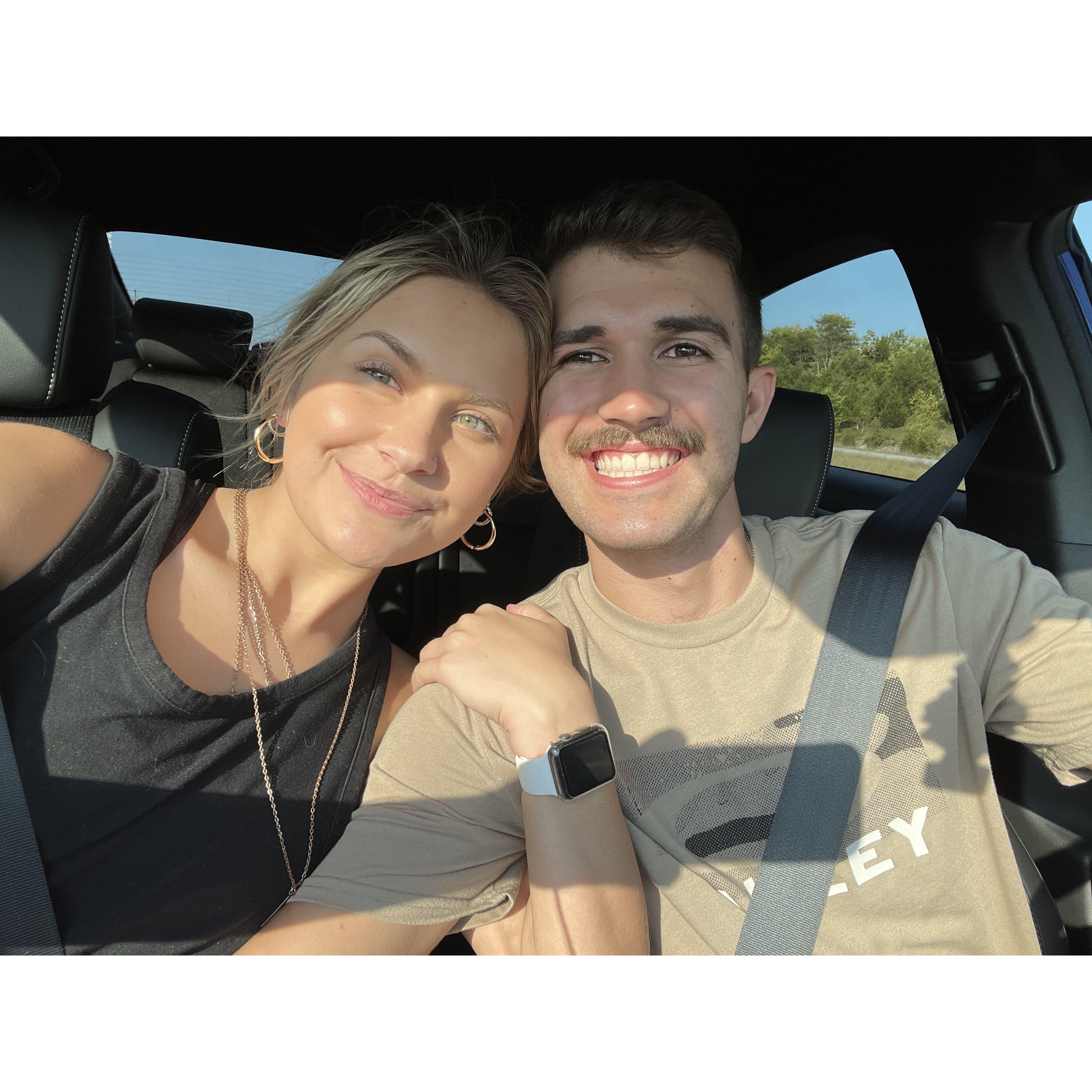 The day we started dating!