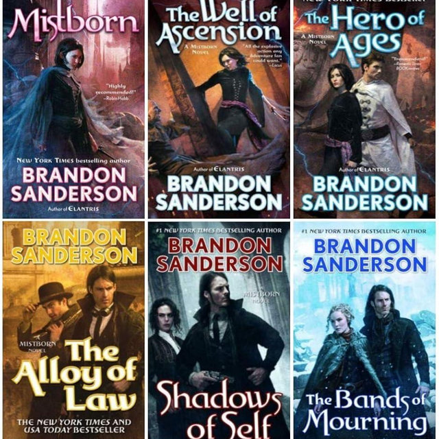 Mistborn Series Six Book Collection Set ( Books 1- 6 )