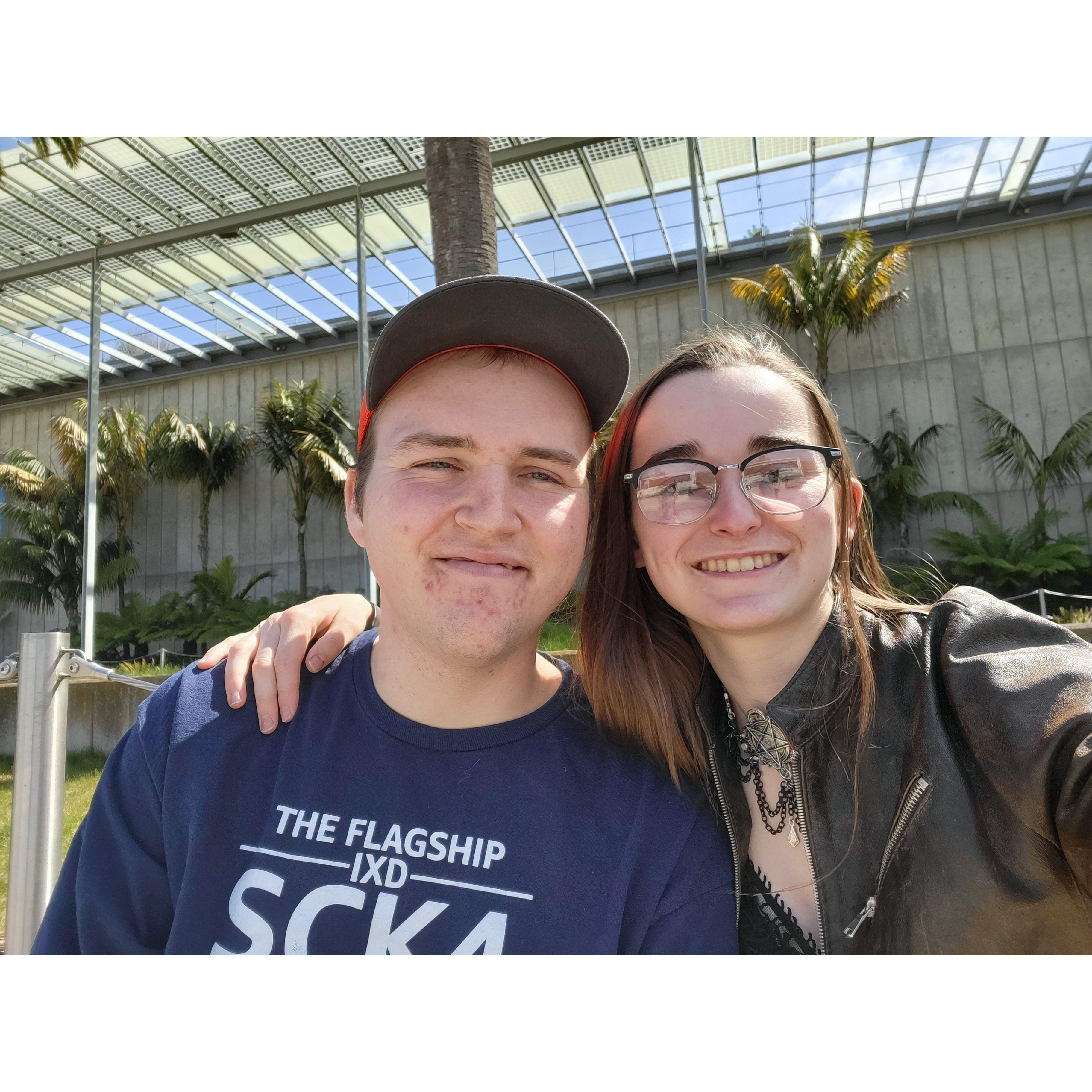 Date at the California Academy of Sciences