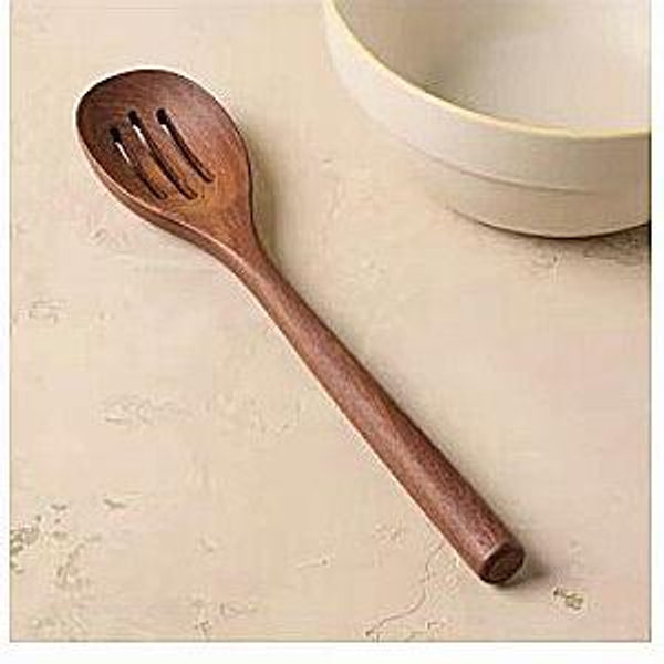Gristmill Collection Walnut Spoon (classic slotted)