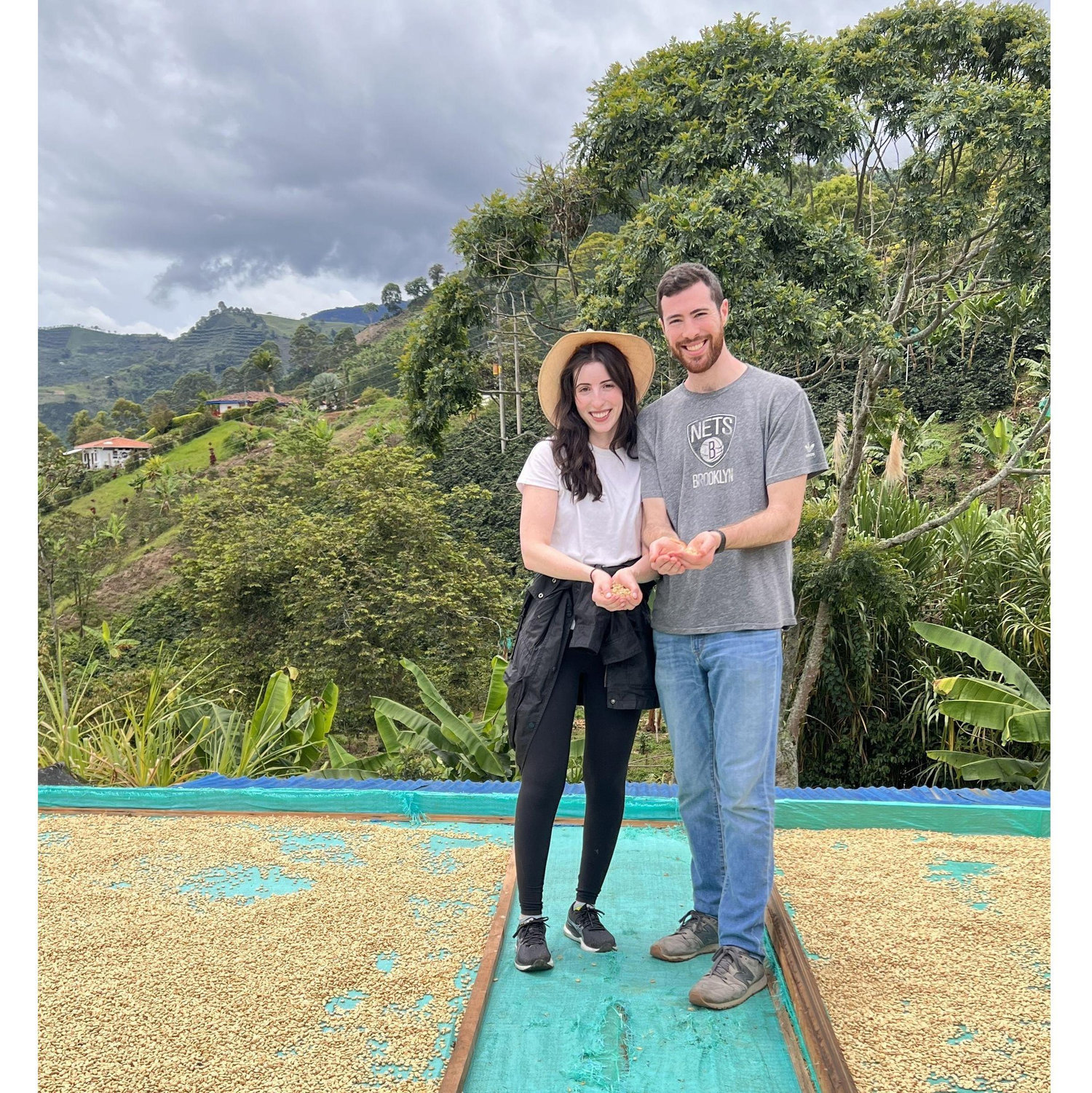 We bonded over our love of coffee - it was only a 'natural process' for us to explore Colombia's coffee culture in 2023.