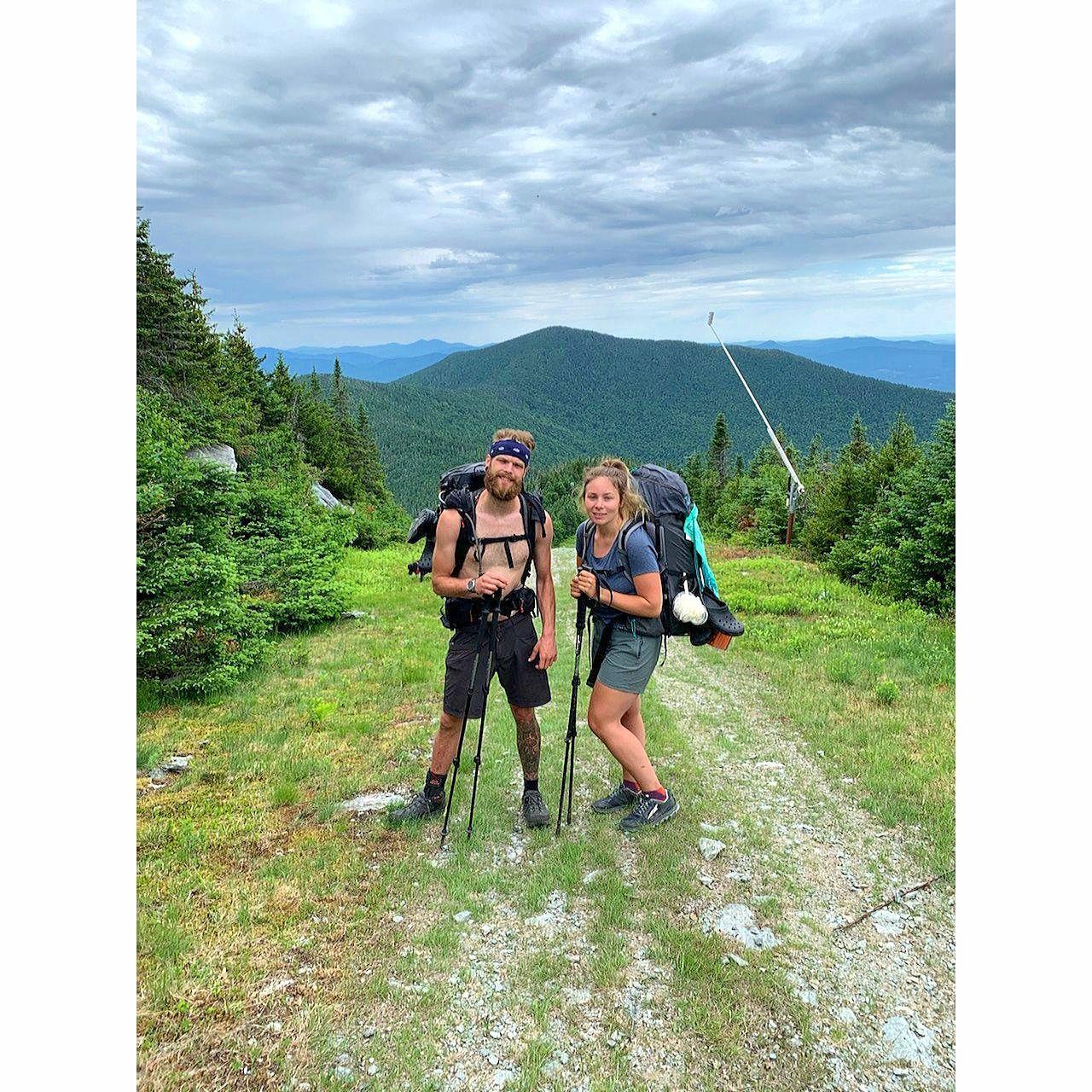 A shot by the lovely Kaylie Flannigan when she joined us for a week on our thru hike of Vermont's Long Trail! We completed all 273 miles from Massachusetts to Canada during the 2020 summer with Cooper