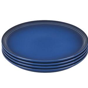 San Francisco Salad Plates, Set of 4, Color: LAPIS