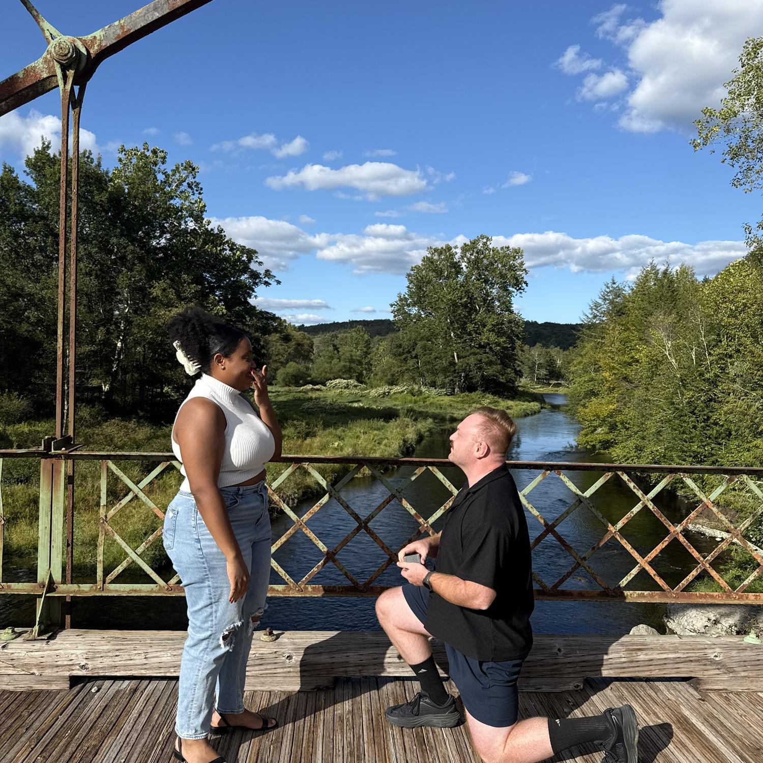 proposal moment!