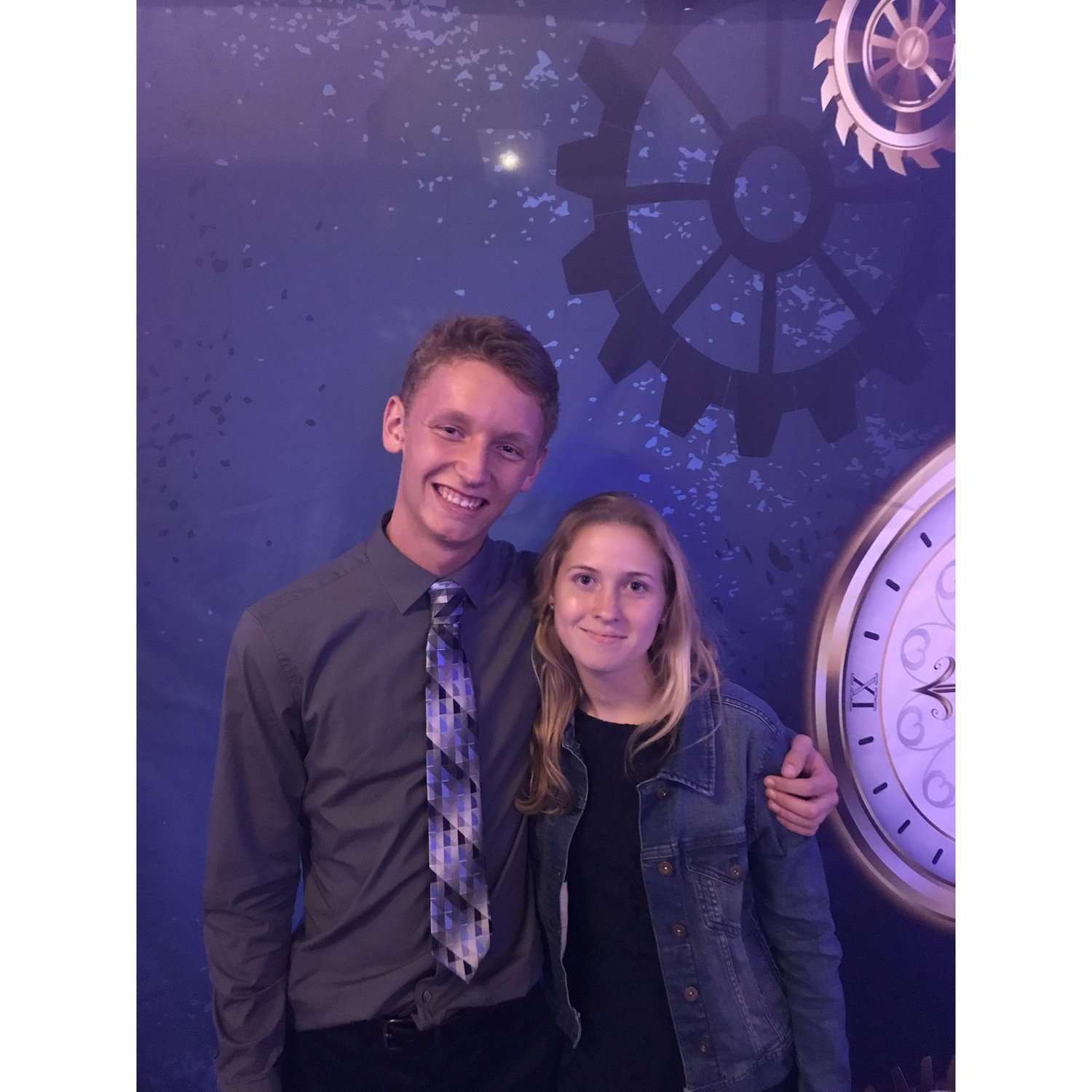 Our first date, homecoming junior year!