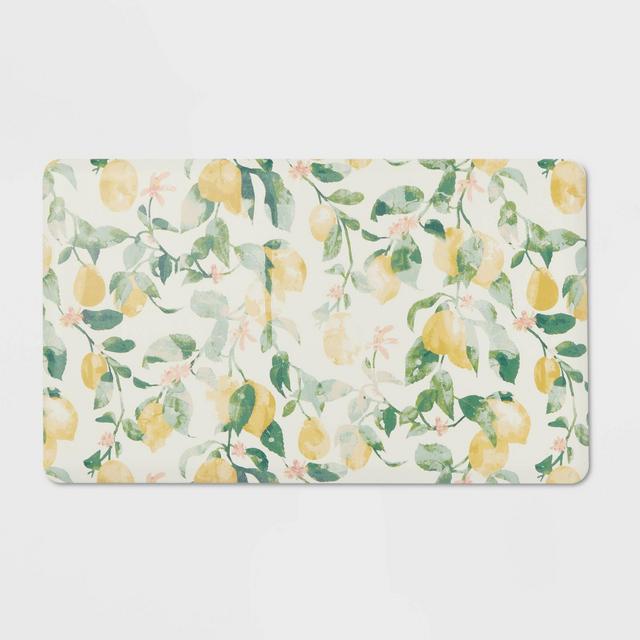 Lemons Comfort Kitchen Mat - Threshold™