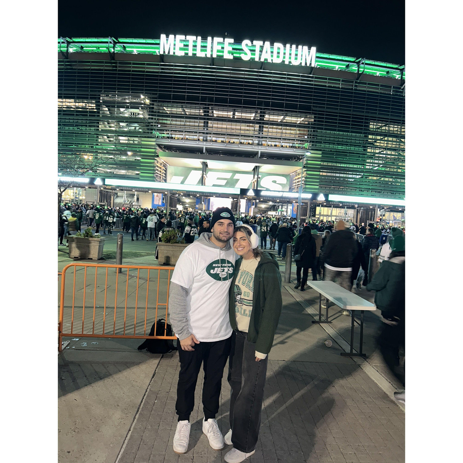 Our first NFL game together!