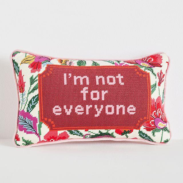 Furbish Studio Petite Needlepoint Pillow