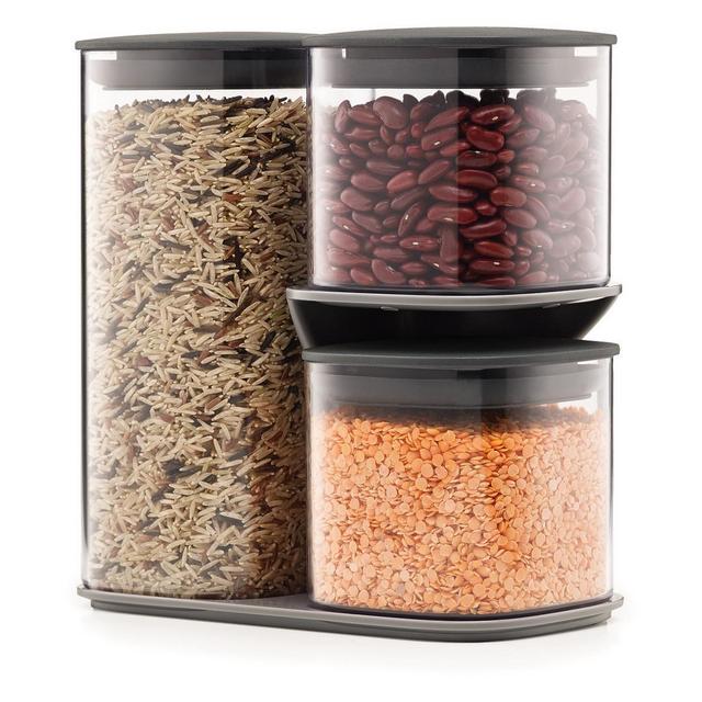 Joseph Joseph Podium 3-Pc. Stackable Storage Set with Stand