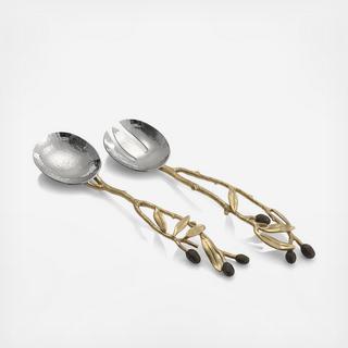 Olive Branch 2-Piece Serving Set