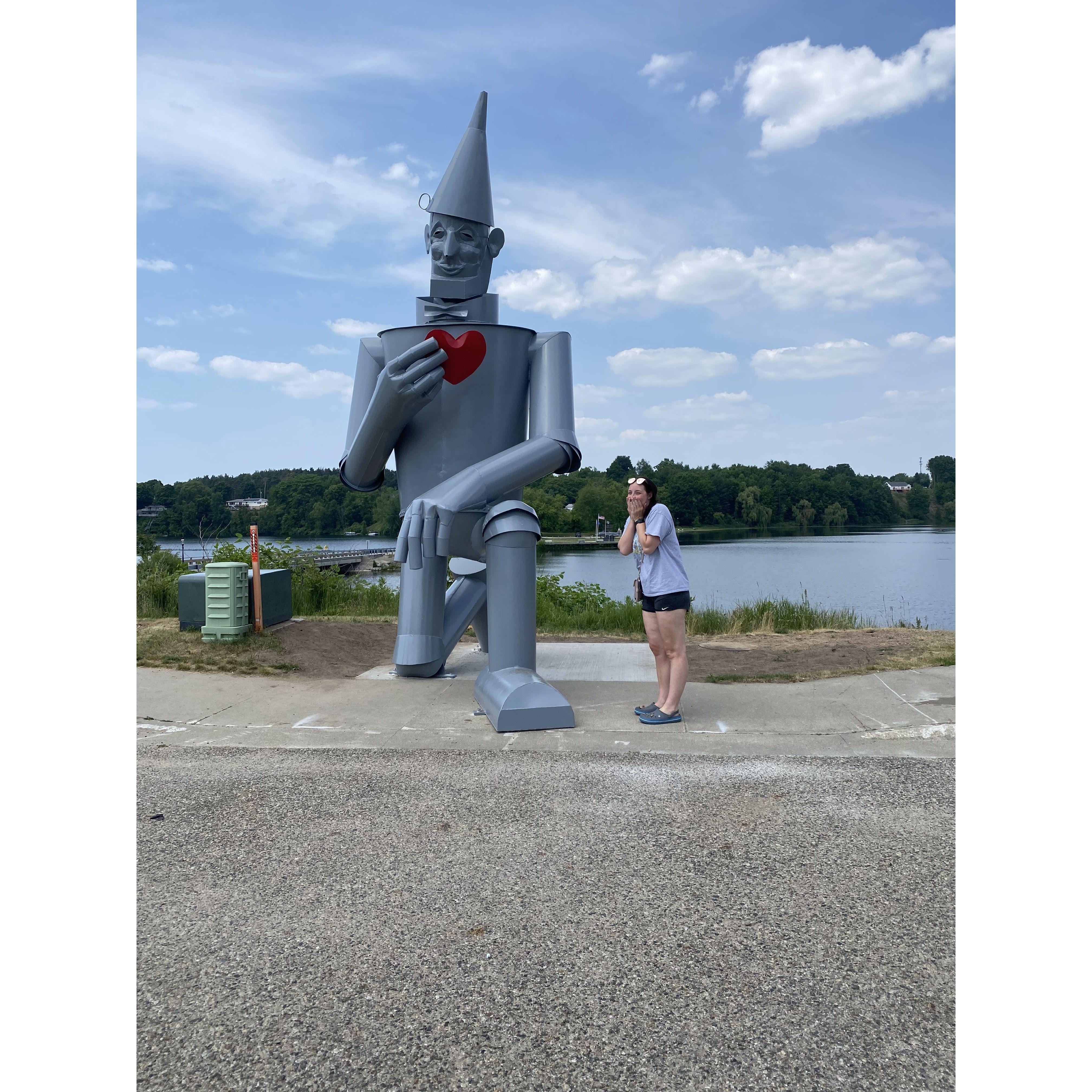 The moments before getting engaged.