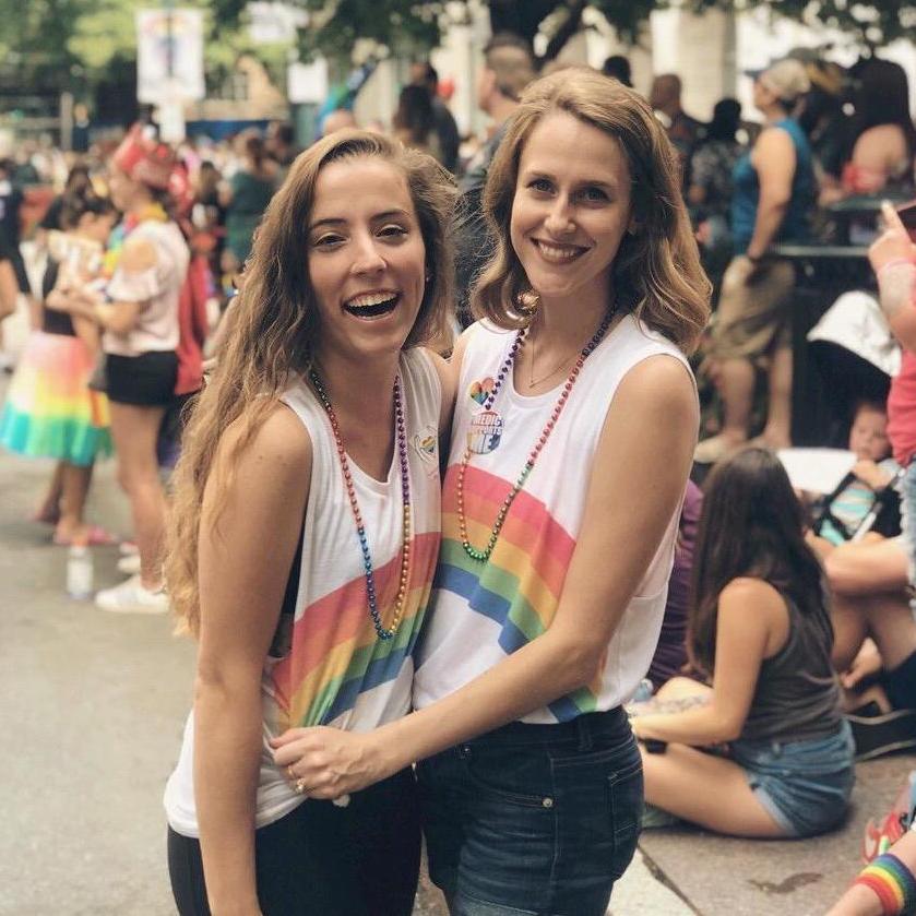 Pride 2018--our first pride together