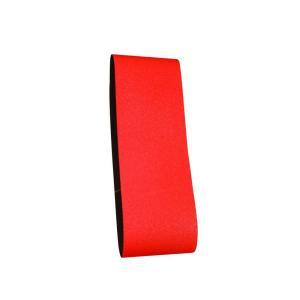 3 in. x 18 in. 80-Grit Sanding Belt (5-Pack)