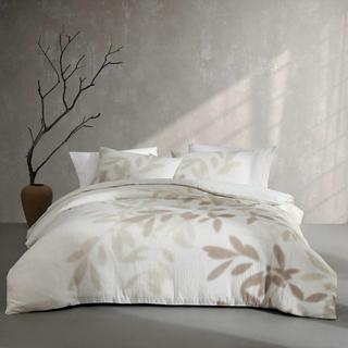 Shadow Branches 3-Piece Melange Duvet Set