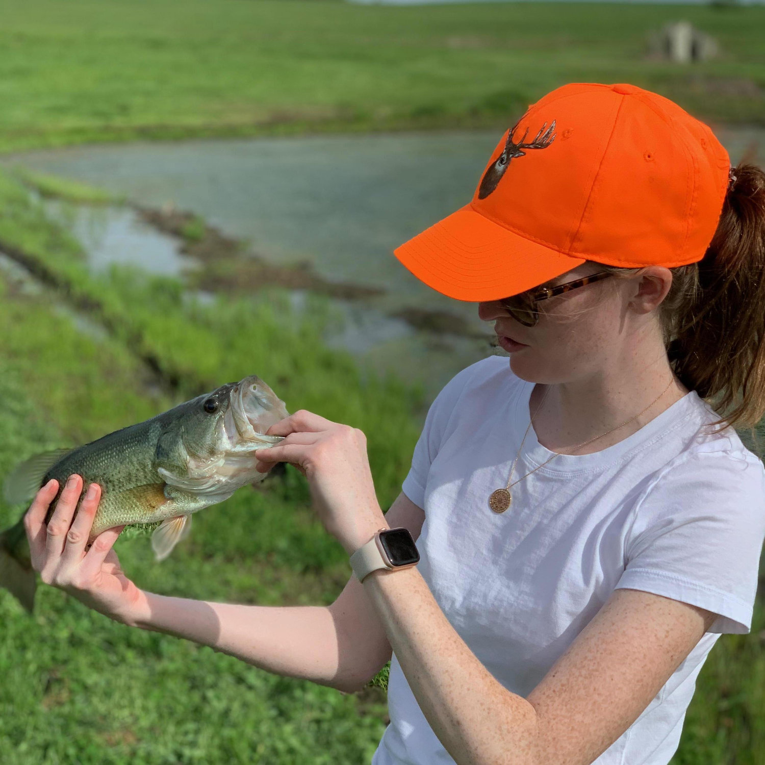 Fishing in Rich Hill, May 2021