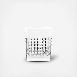 Mixology Elixir Double Old Fashioned Glass, Set of 4