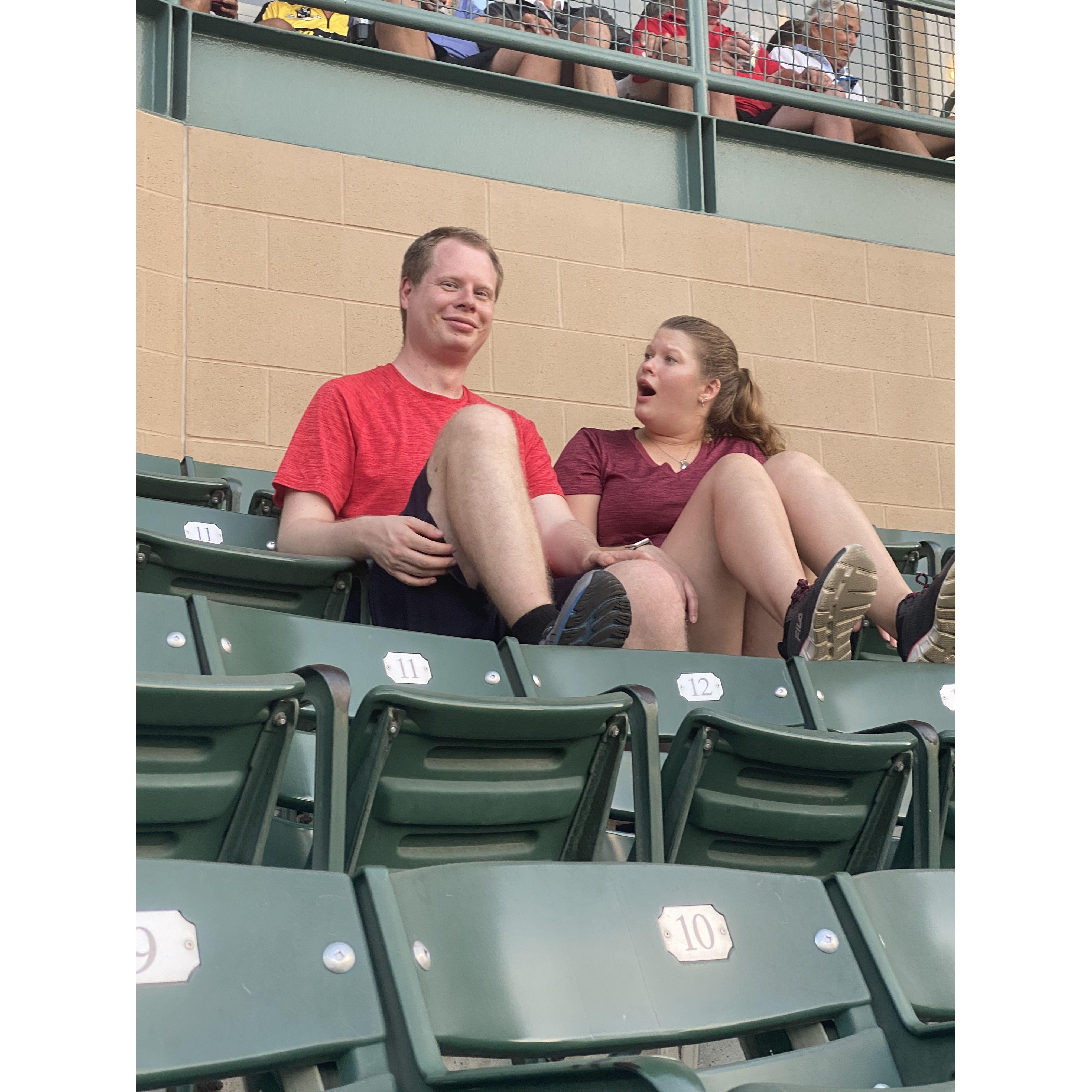 Work Baseball Outing July 2023