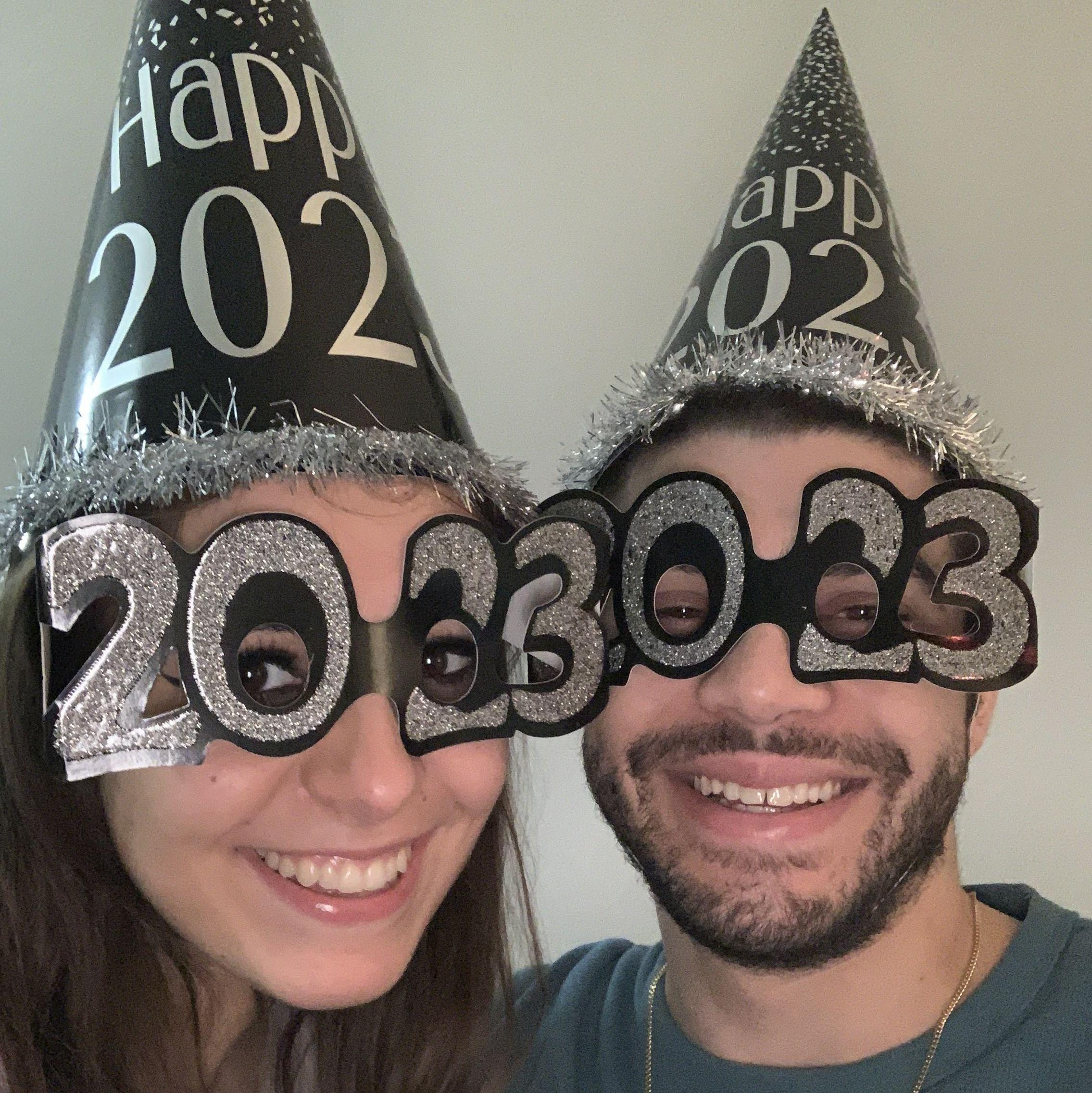 Our first New Year's Eve together