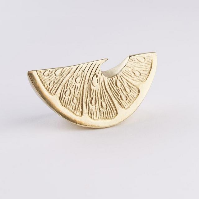 Lemon Wedge Bottle Opener