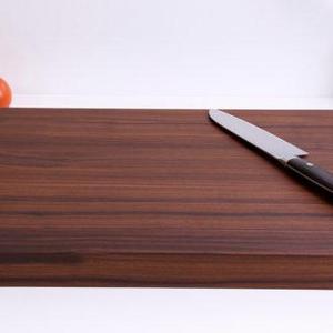 Omni Cutting Board, Black Walnut Serving Board, Edge Grain