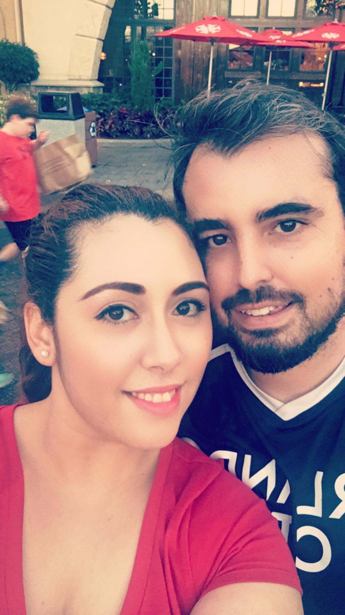 Our first Christmas as a couple.