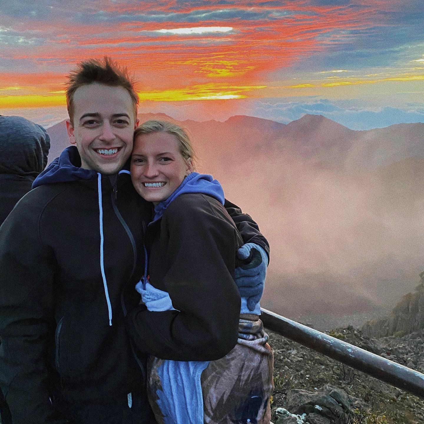 Sunrise on Mount Haleakala, March 2020.