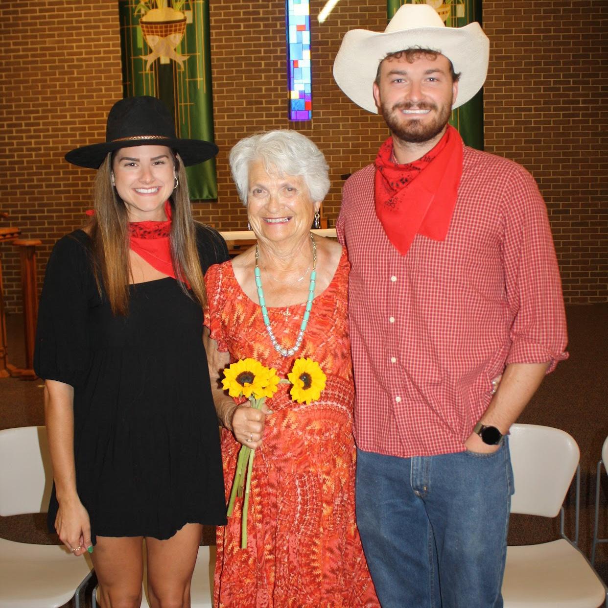 Grandma Thelma Meyer's 90th birthday in Granger.