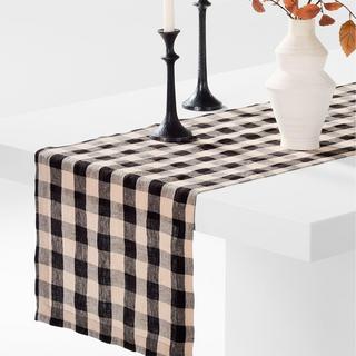 Marin Buffalo Check Table Runner