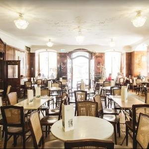 Breakfast at a Traditional Coffee House in Salzburg