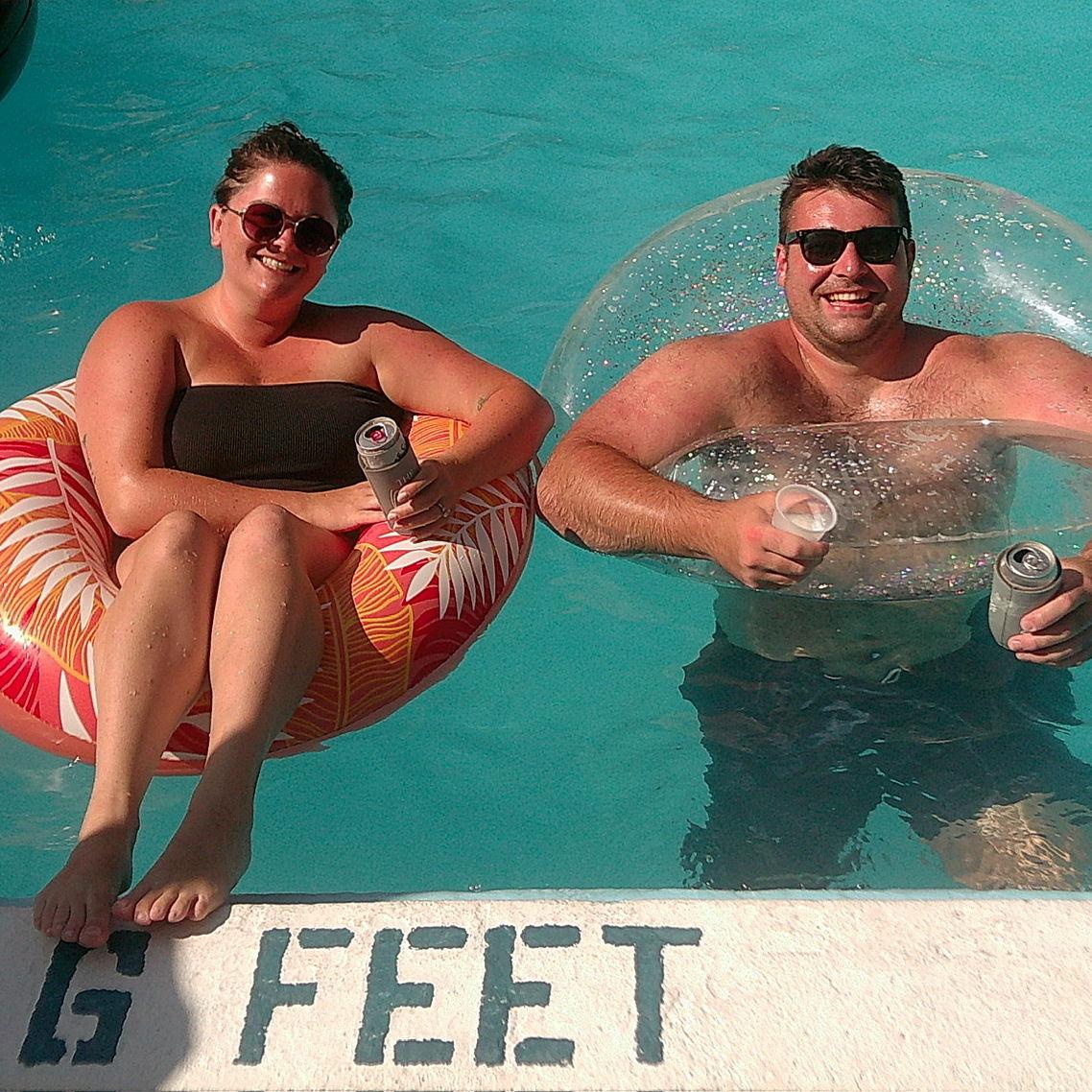 Can anyone guess where this pool is located?