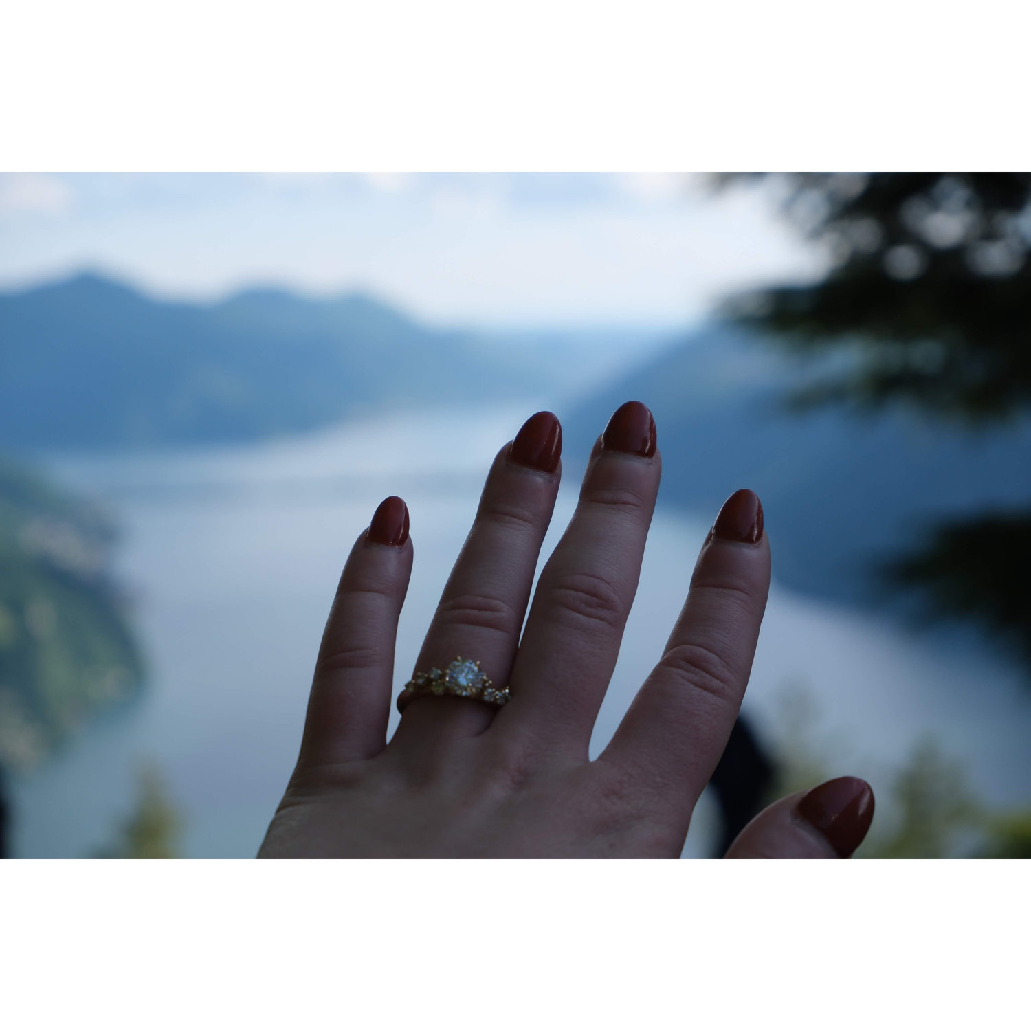 Right after the proposal!