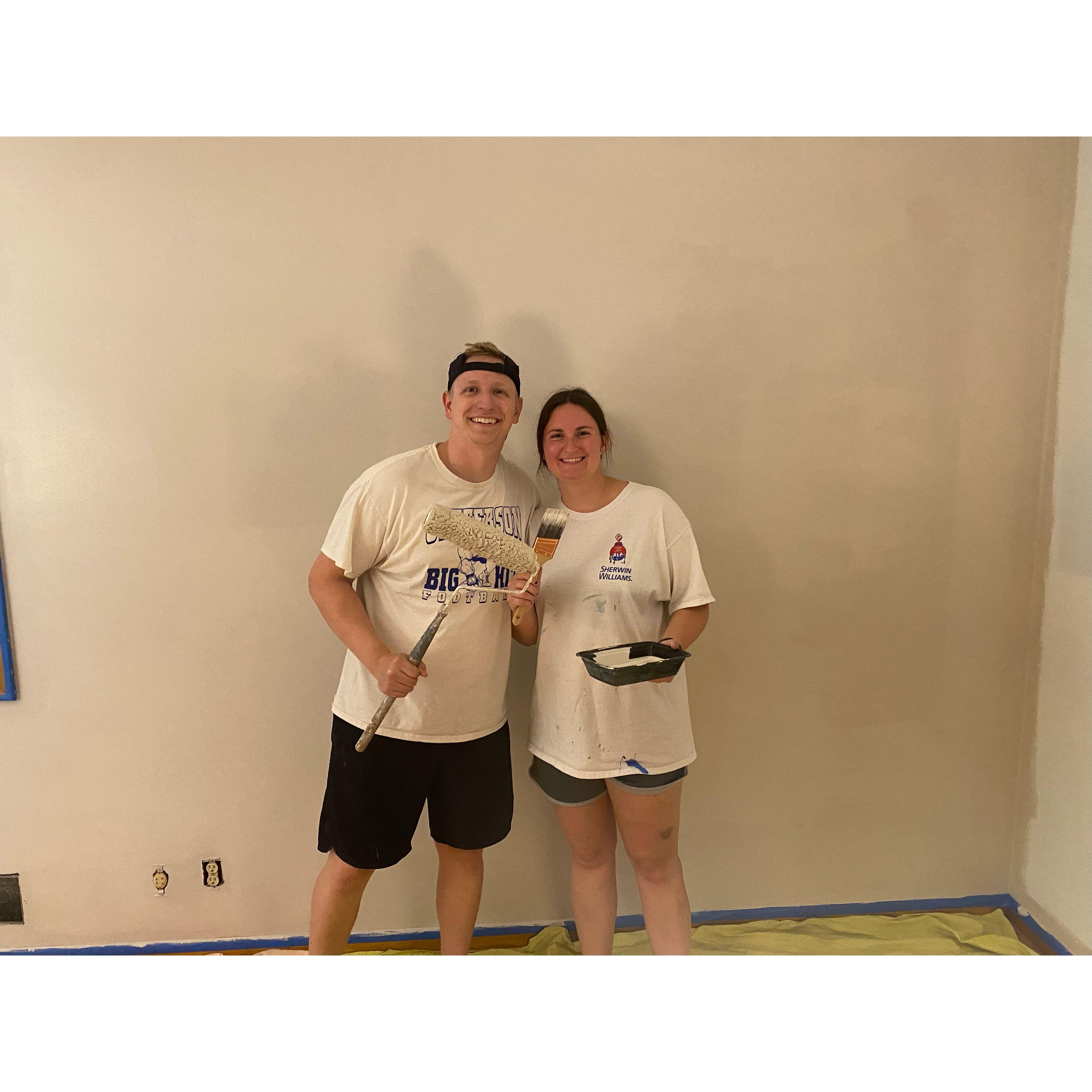 We could be considered pro painters at this point