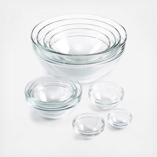Martha Stewart Collection - 10-Piece Glass Mixing Bowl Set