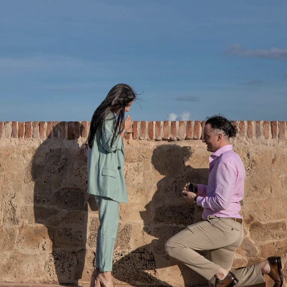 January 2021: Puerto Rico, where Christopher popped the question!