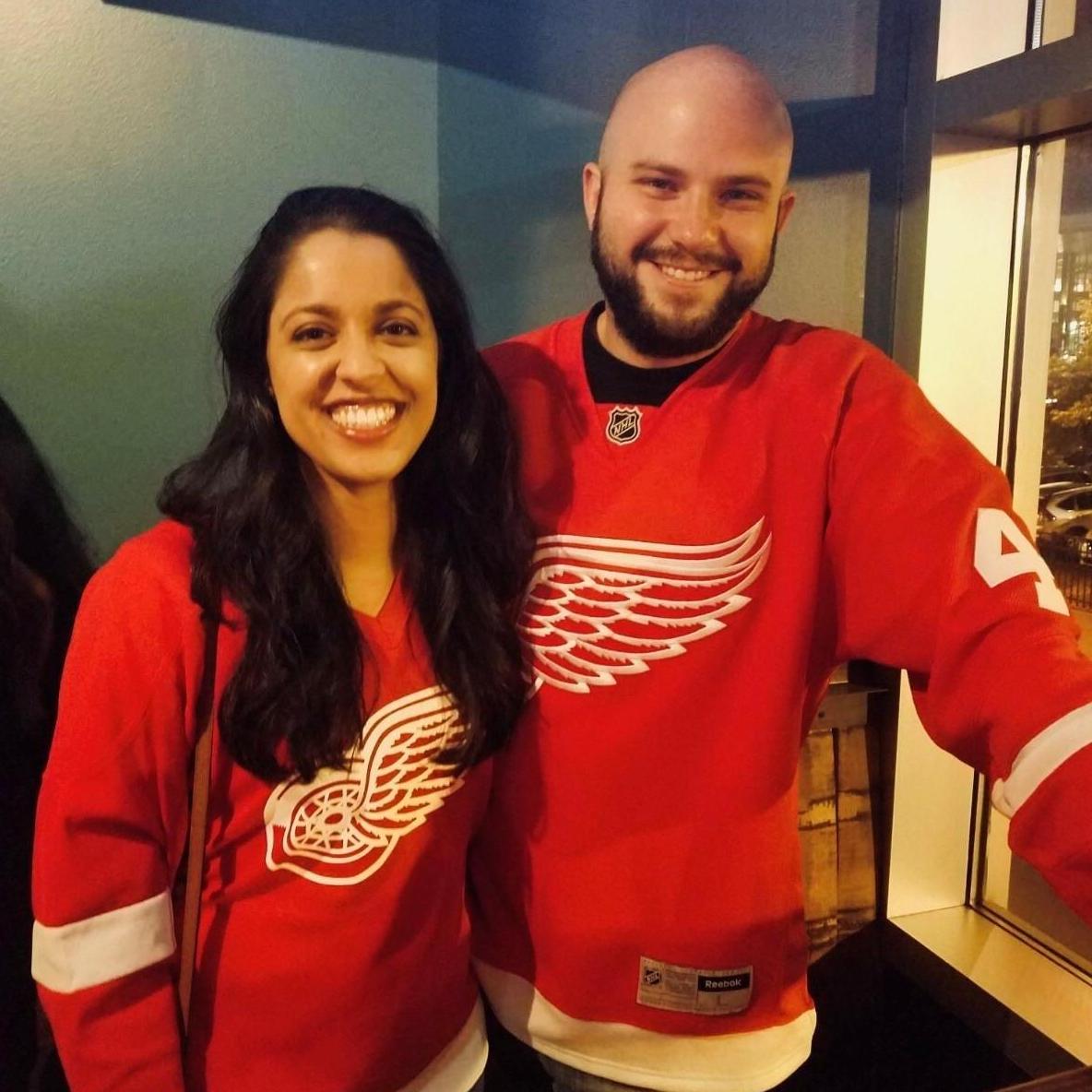 We love seeing the Red Wings when they play the Predators in Nashville!