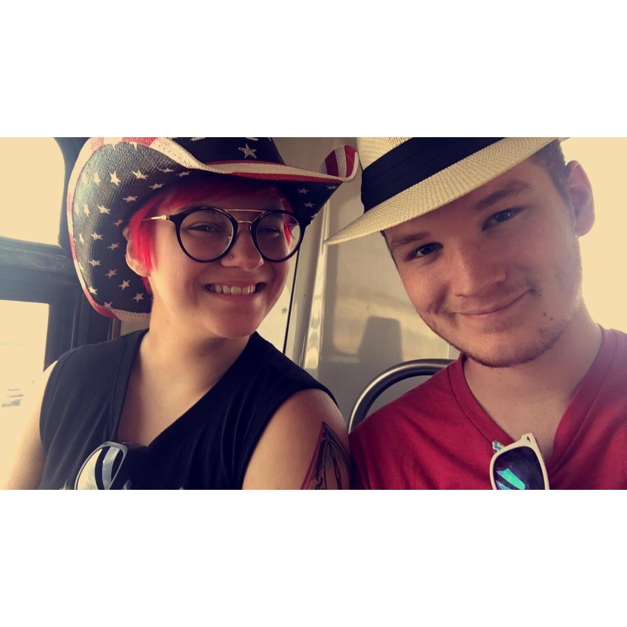July of 2017, we went on a trip to Las Vegas with Juliet's family!