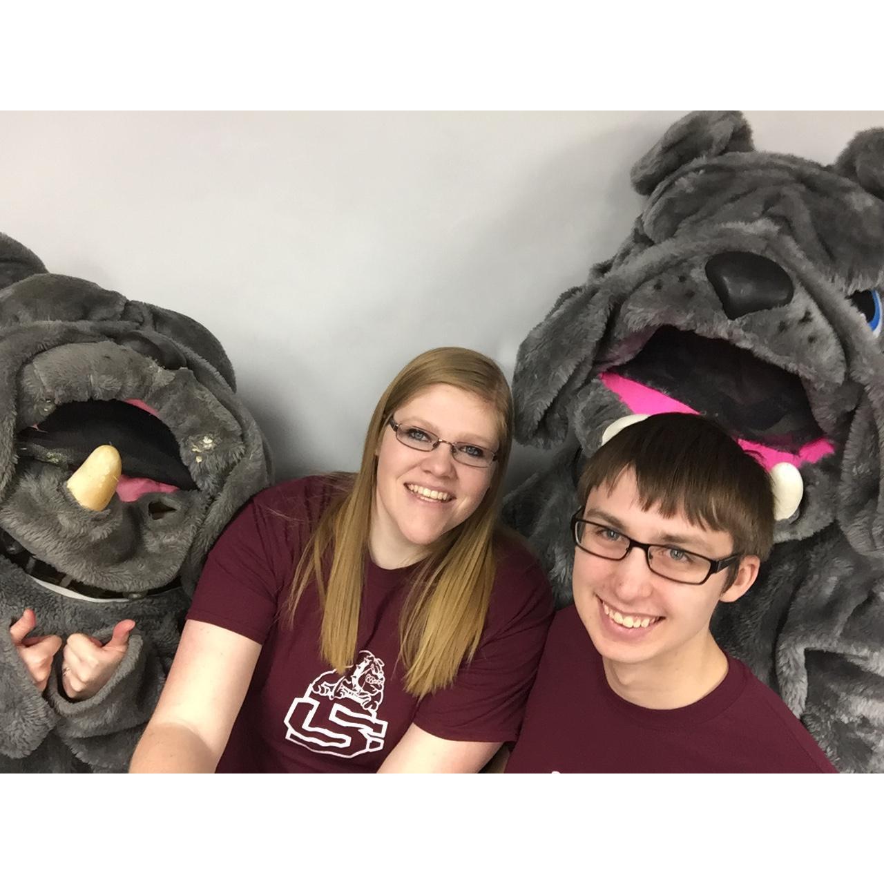 Homecoming Pep Club MC's!