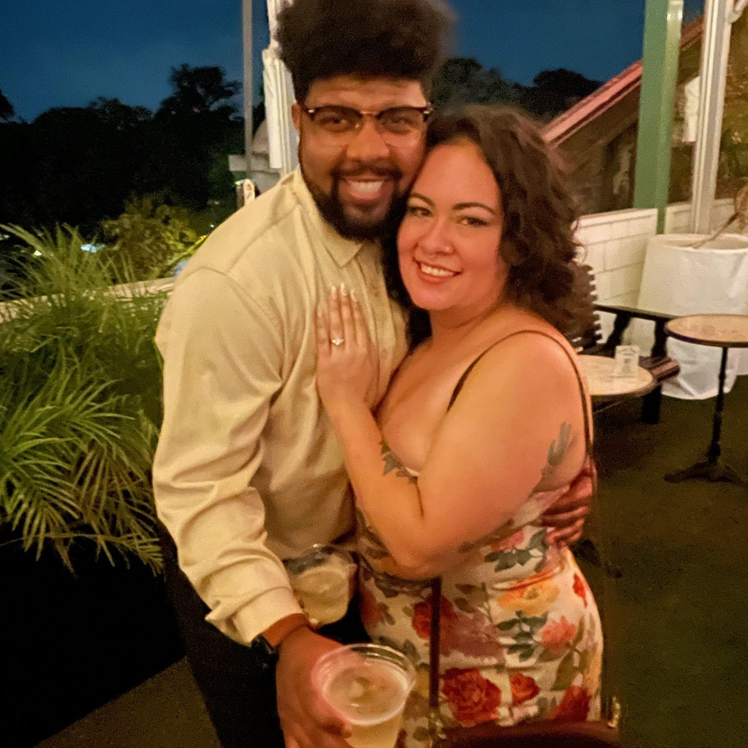 The night Kris proposed to Yanica