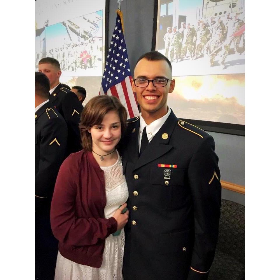 Braton's AIT Graduation in Lawton, Oklahoma