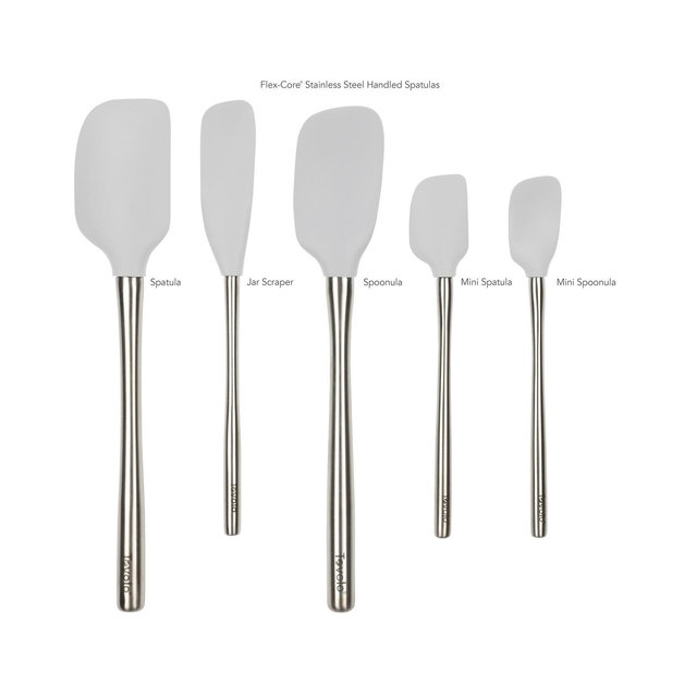 Tovolo 5-Pc. Flex-Core Stainless-Steel Handle Spatula Set