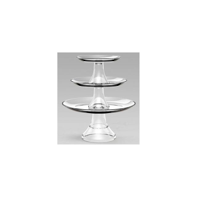 Glass 3-Tier Serving Set - Threshold™
