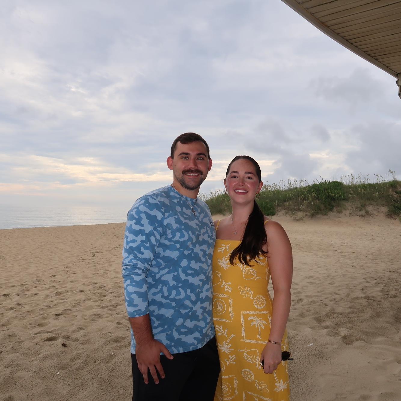 alicia joining the yearly OBX hildebrand beach trip