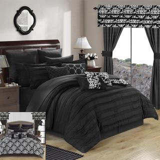 Olivier 24-Piece Reversible Comforter Bedding Set