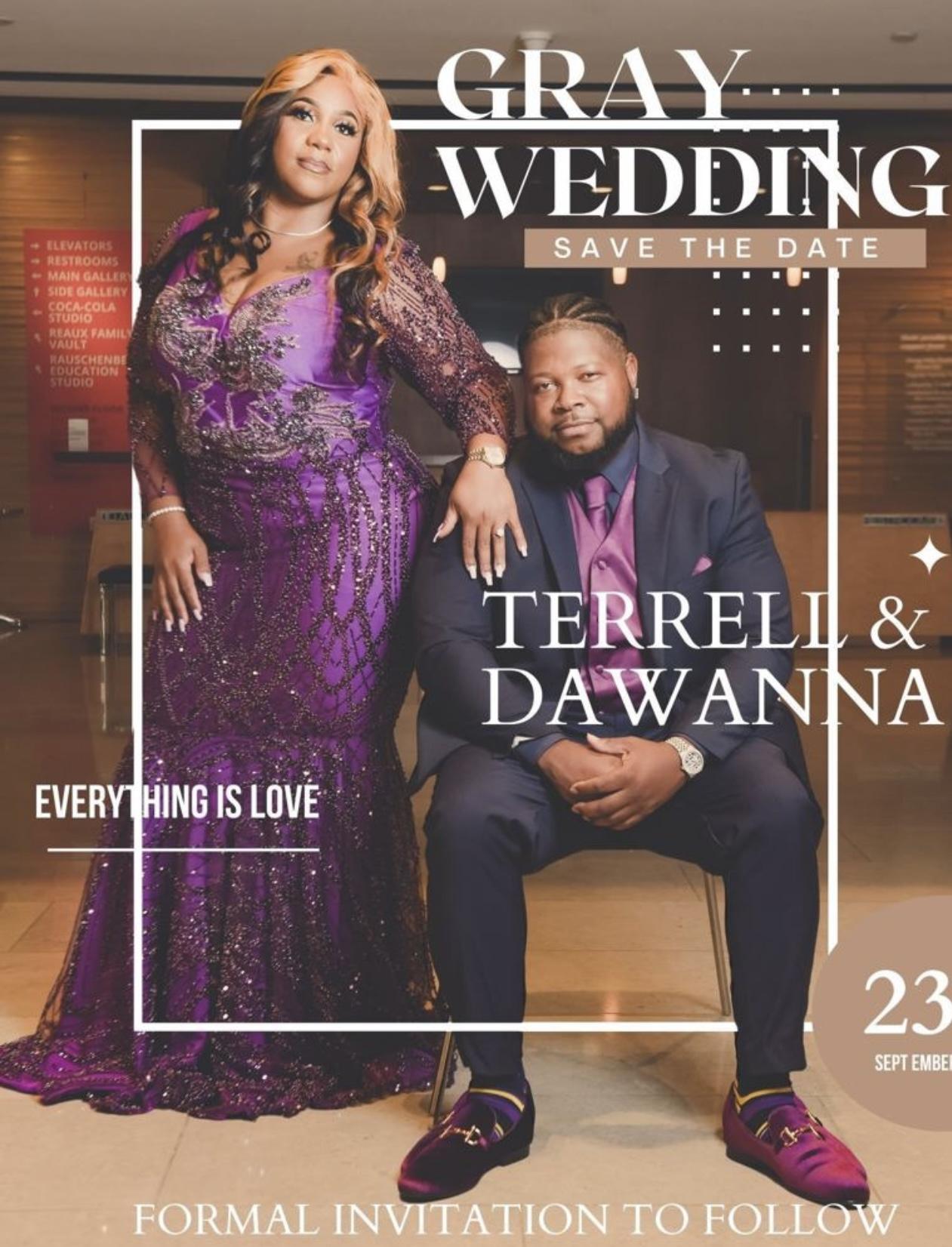 The Wedding Website of Dawanna Monroe and Terrell Gray