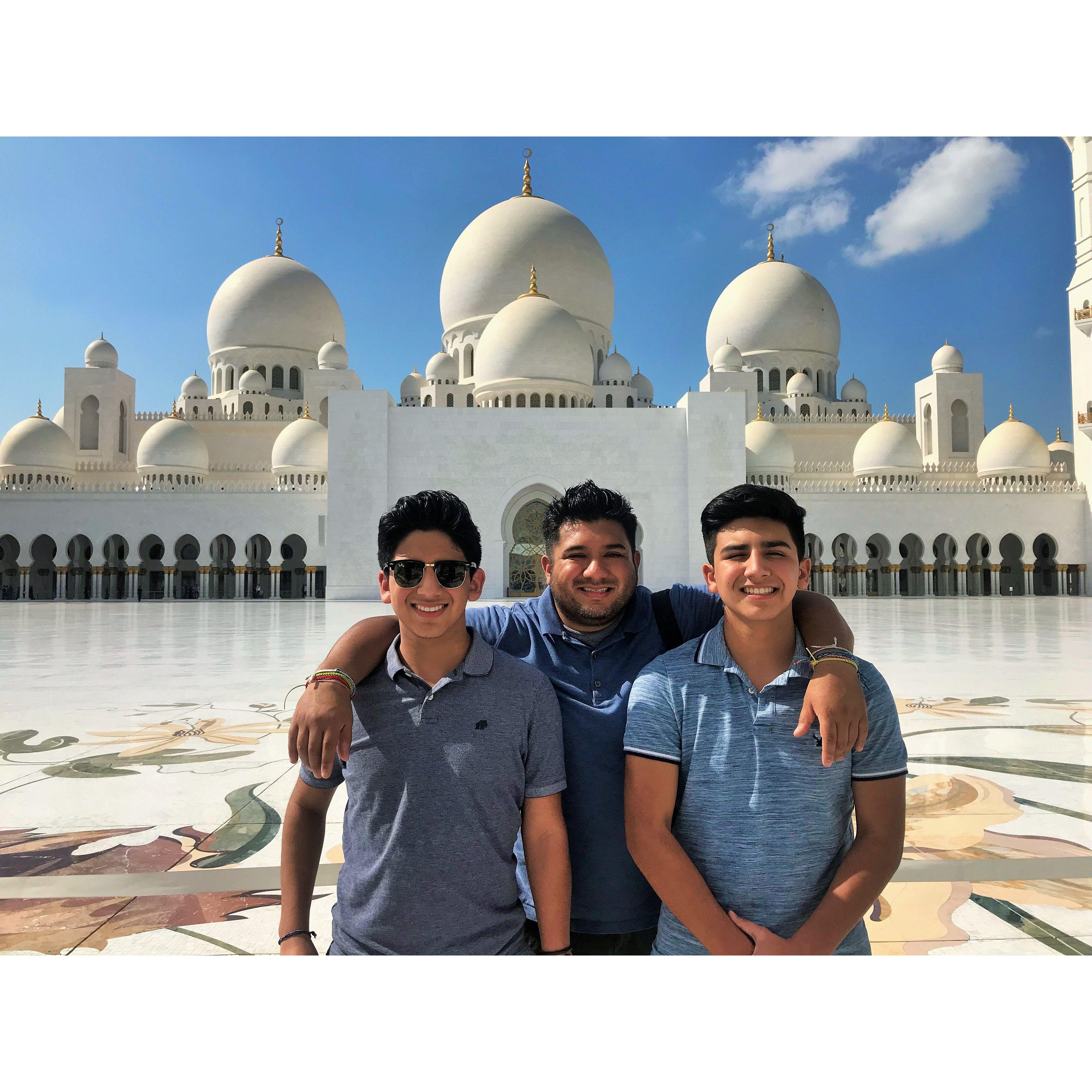 Sheikh Zayed Grand Mosque, Abu Dhabi, UAE