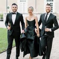 Black tie reception attire