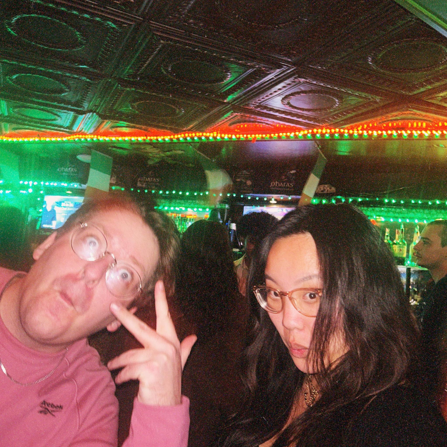 Preview of how we'll look on the dance floor.